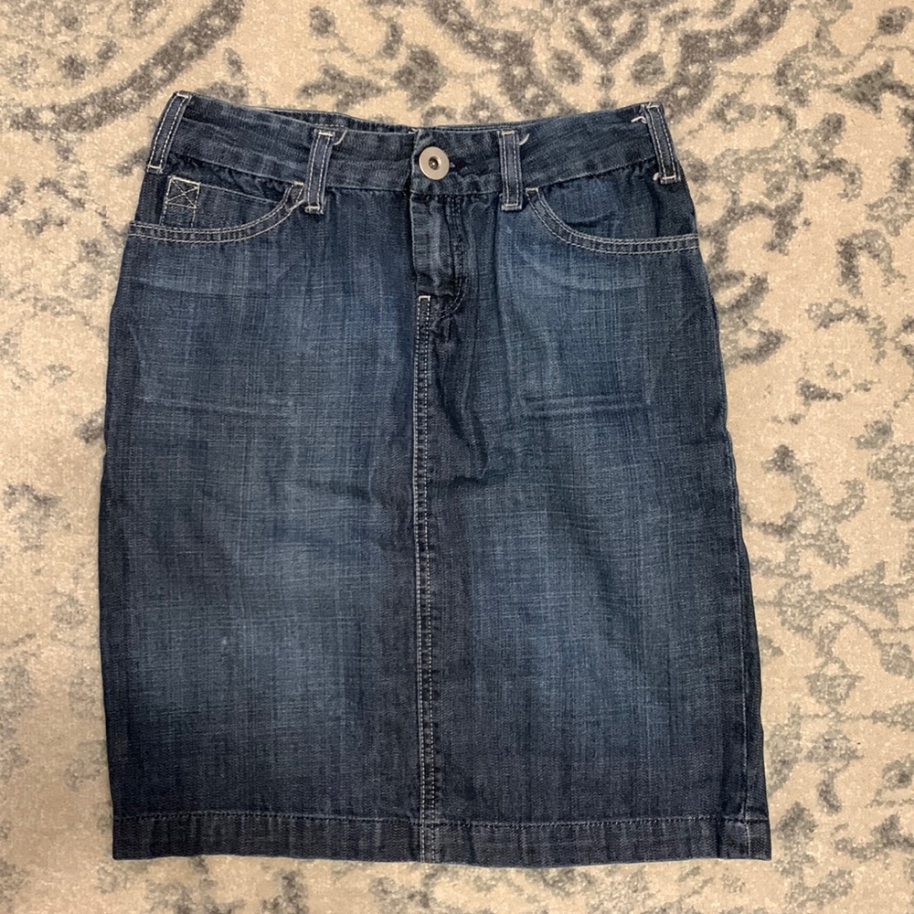 Zara denim skirt